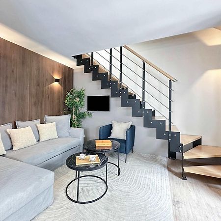 Apartamento Stylish & Chic Duplex Near Eiffel Tower París Exterior foto