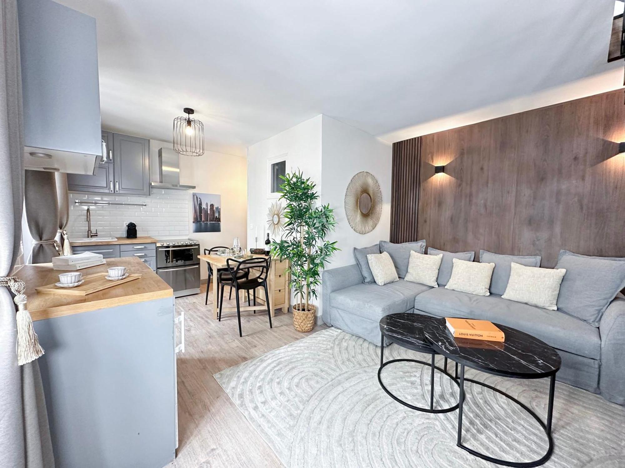 Apartamento Stylish & Chic Duplex Near Eiffel Tower París Exterior foto