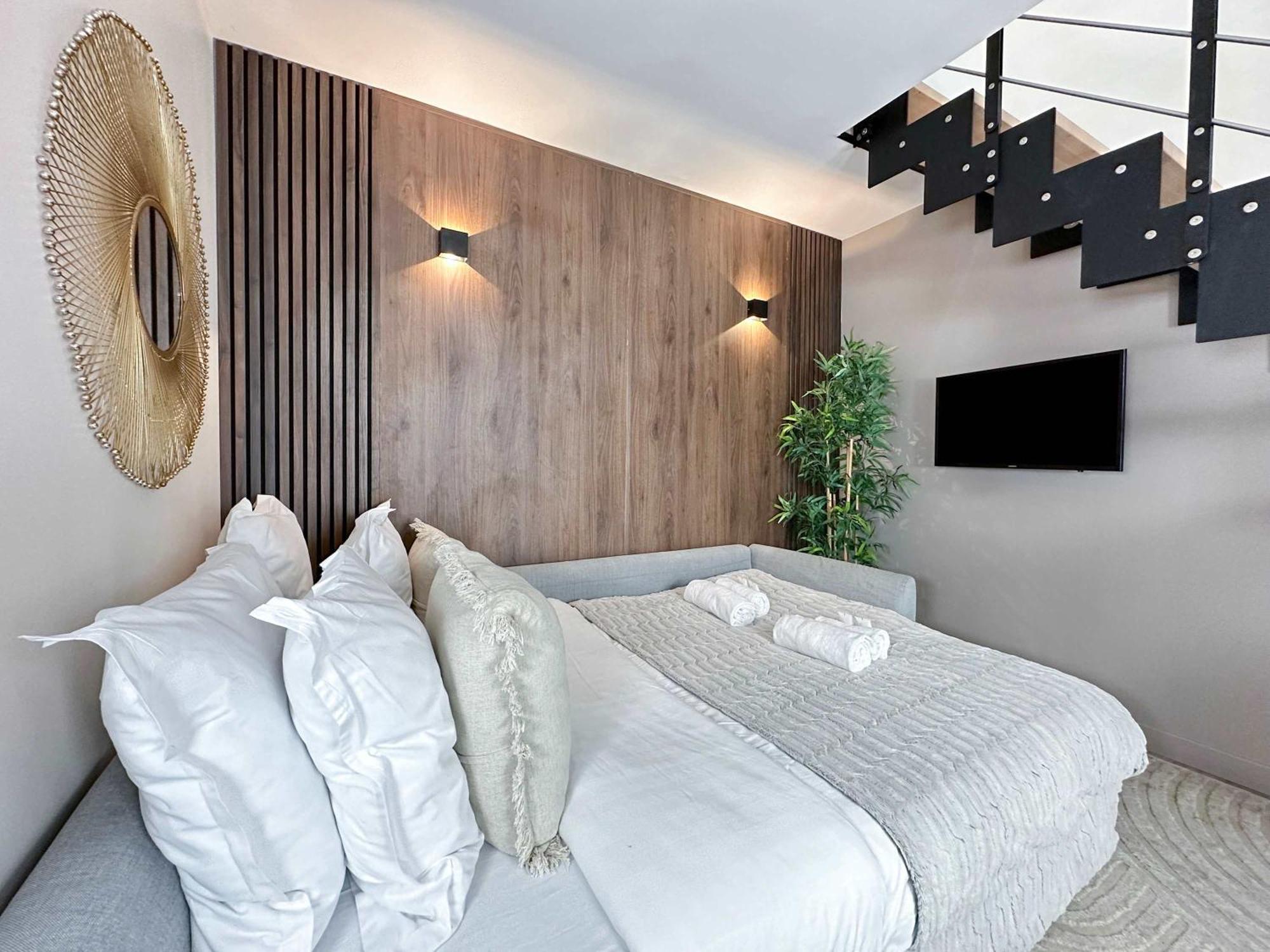 Apartamento Stylish & Chic Duplex Near Eiffel Tower París Exterior foto